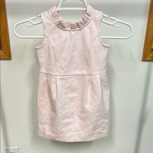 Janie and Jack Light Pink Ruffle Dress
